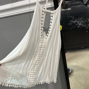 Charlotte Russe White Tank Top